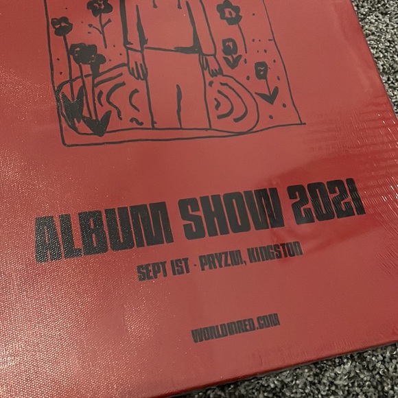 NWT Girl in Red Canvas Poster Music LGBTQ Sign Concert 2021 Merch - Picture 2 of 4